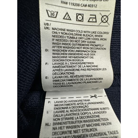 Adidas adiTeam STK Y Hockey Jersey Youth Size L/XL Navy Blue Practice NEW DT3843 - Picture 10 of 11